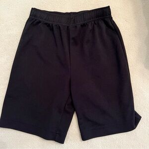 * $3 with $15+ bundle *  Lands End black athletic shorts size 8-9